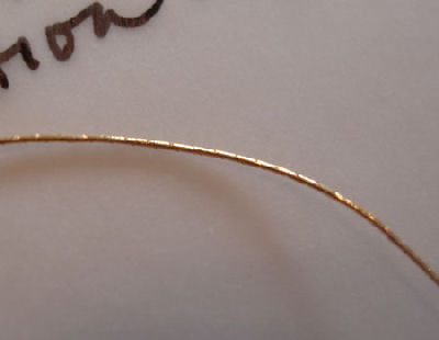 Kreinik Manufacturing > Cord > Real Gold #1 Passing Thread