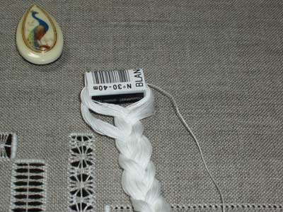 An embroidery floss organizer is a great way to keep your skeins organized  and they look so p…