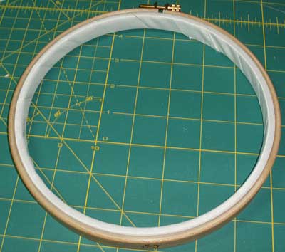 How to Bind a Hand Embroidery Hoop
