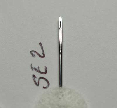 Spiral Eye Needle - You don't have to thread it!