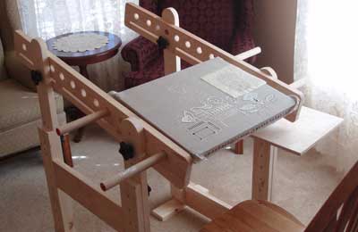 Trestles for Slate Frames for Hand Embroidery