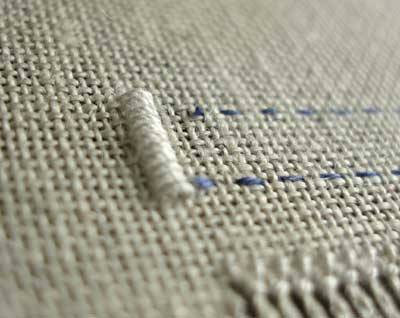 Finishing the Edge in Drawn Thread Embroidery