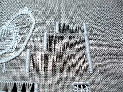 Drawn Thread Embroidery: the Diamond Stitch