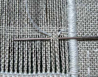 Drawn Thread Embroidery: the Diamond Stitch