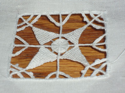 Needle Lace Sample