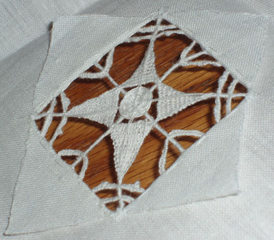 Needle Lace Sample