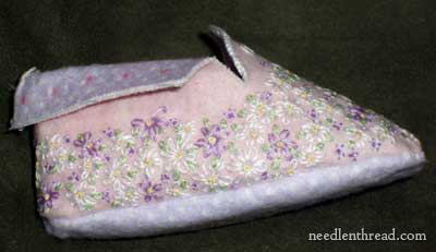 Hand Embroidered Baby Booties