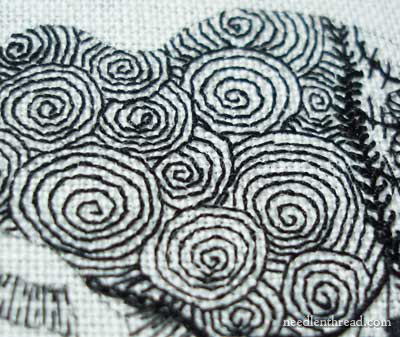 Blackwork Embroidery: A Modern Take on a Fish