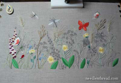 Breath of Spring: Colorful Surface Embroidery Project