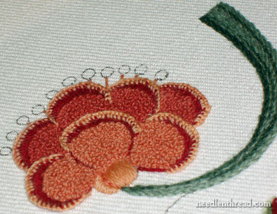 Crewel Embroidery: Rooster