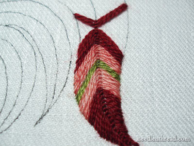 Crewel Embroidery: Rooster Project