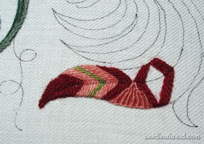 Crewel Embroidery: Rooster Project