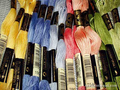 Threads for Embroidered Curtains