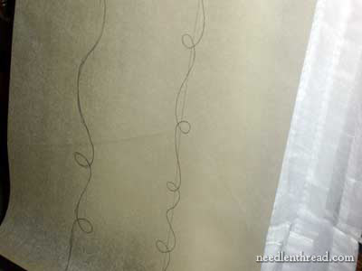 Hand Embroidery design for Curtains