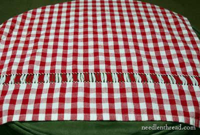 Drawn Thread on Gingham