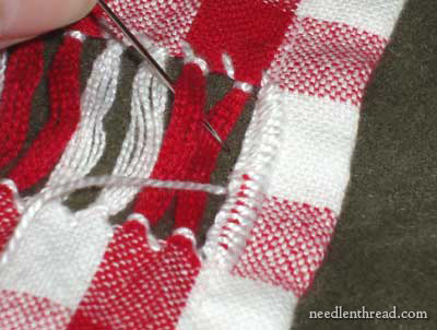 Drawn Thread on Gingham