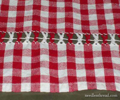 Drawn Thread on Gingham