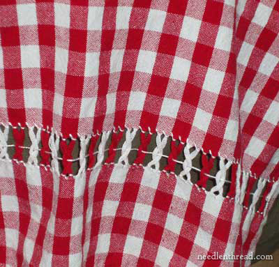 Drawn Thread on Gingham