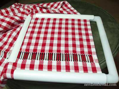 Drawn Thread on Gingham