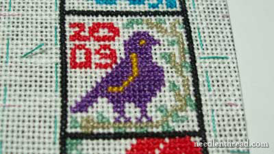 Long Dog Sampler - counted cross stitch - Angel Pavement