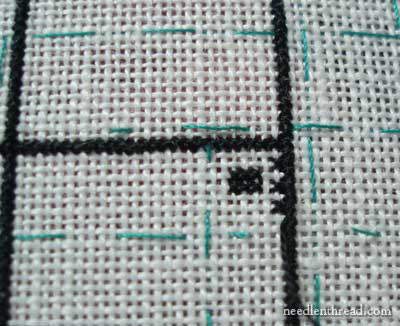 Long Dog Sampler: Stitching in 15-minute increments