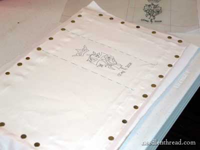 Emma's Embroidered Prayerbook Cover