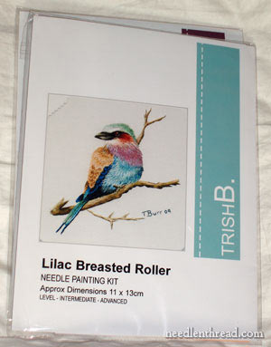 Needle Painting: Lilac Breasted Roller by Trish Burr