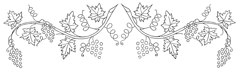 Embroidery Pattern: Grape Vine – NeedlenThread.com