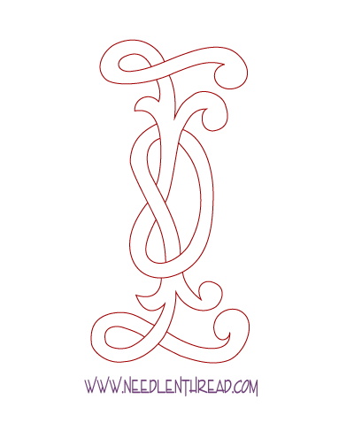 Monogram for Hand Embroidery: Celtic I