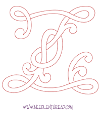 Monogram for Hand Embroidery: Celtic Z
