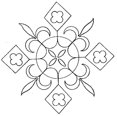 Free Hand Embroidery Pattern - Simple Motif