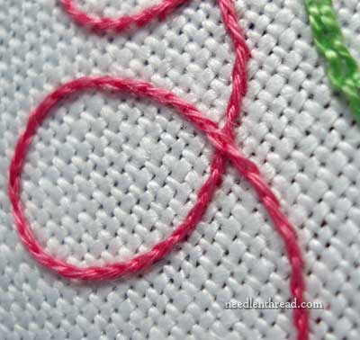 Split Stitch Hand Embroidery Stitch Video