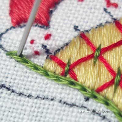Split Stitch Hand Embroidery Stitch Video