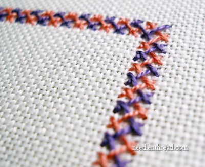 Double Herringbone Stitch Video