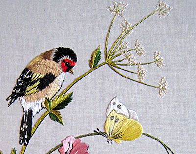 Reader's Embroidery: Spring