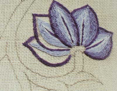 Estense Embroidery: Italian Needlework inspired by Italian Ceramics