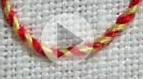Whipped Backstitch Video