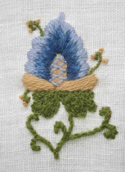 Spring in Italy Sampler with Wool Threads