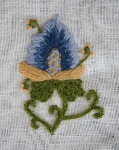 Spring in Italy Sampler with Wool Threads