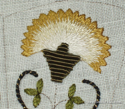 Goldwork Thread: Wire Purl