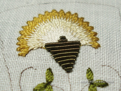 Goldwork Thread: Wire Purl