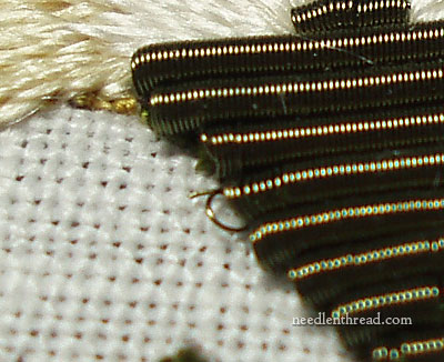 Goldwork Thread: Wire Purl