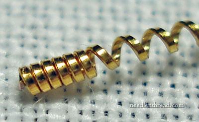 Lizardine Real Metal Thread for Goldwork Embroidery