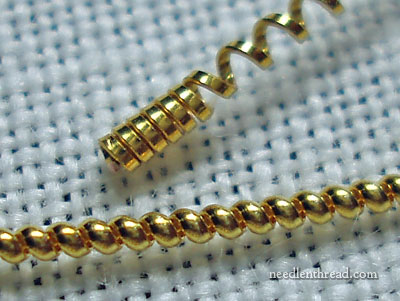 Lizardine Real Metal Thread for Goldwork Embroidery