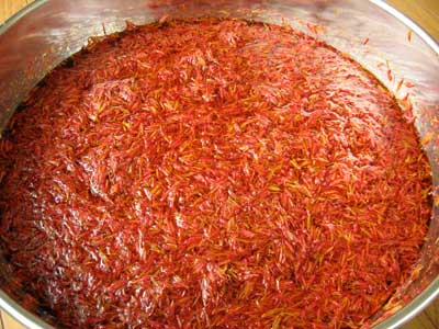 Safflower Petals for Natural Dyed Embroidery Threads