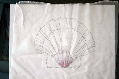 Transfer Embroidery Designs Using Silk Gauze and a Printer