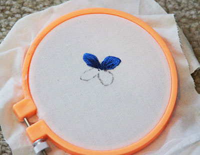 Transfer Embroidery Designs Using Silk Gauze and a Printer