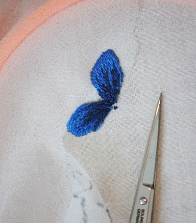 Transfer Embroidery Designs Using Silk Gauze and a Printer