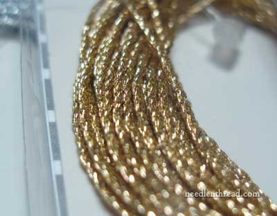 Soft Metallic Twist Trim for Needlework Projects