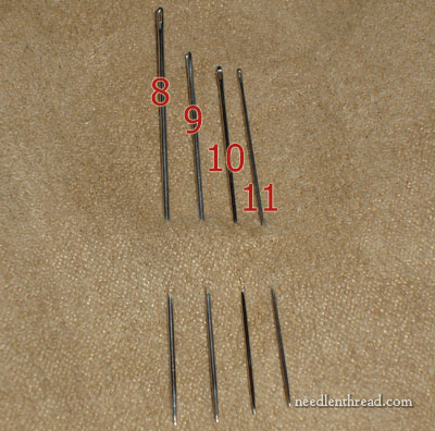 Straw or Milliner Needles for Hand Embroidery
